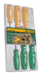 DJ6 JUEGO DESTORNILLADORES 3PL + 3PH MOTA