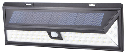 Aplique Solar LED 1,5W 400lm 24 LEDs Sensor Movimiento 3 Modos Electro DH | Suministros Figmar