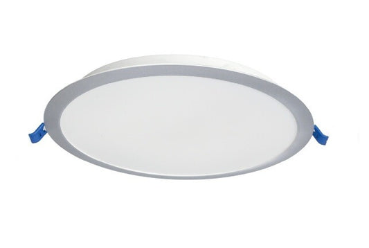 201000102 LED-Einbauleuchte, rund, BELUR, 18W, 4000K, grau, GSC