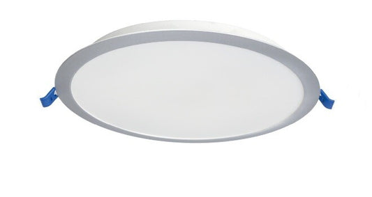 201000103 DOWNLIGHT EMPOTRABLE LED REDONDO BELUR 18W 6500K GRIS GSC