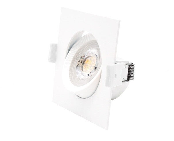 200400020 ARO LED EMPOTRABLE CUADRADO BLANCO GONDE 7W 3000-4000-6500K GSC
