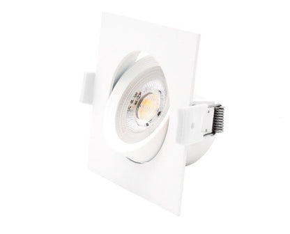 200400020 ARO LED EMPOTRABLE CUADRADO BLANCO GONDE 7W 3000-4000-6500K GSC