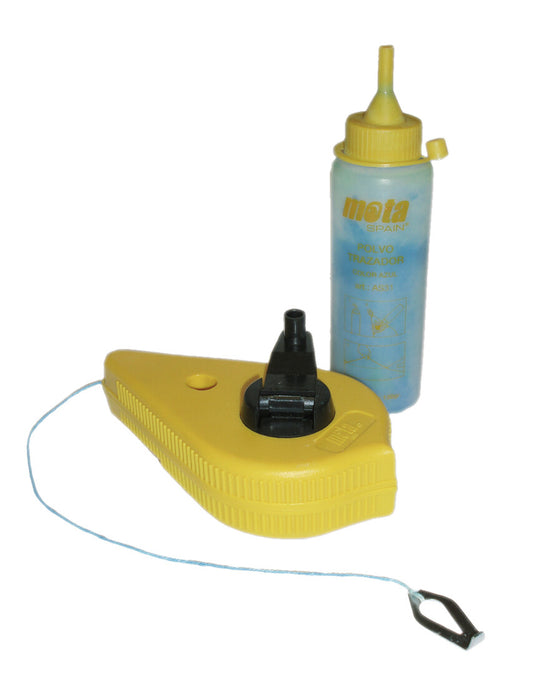 AS30 LINEA TRAZADORA CON TIZA AZUL BLISTER 20mts MOTA