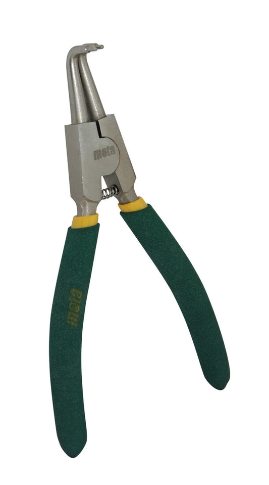 Q817 ALICATE PARA ARANDELAS SEGURIDAD ABRIR CURVO 90º 170mm MOTA
