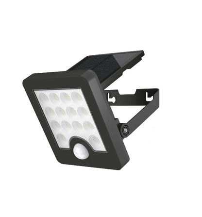 Proyector LED Solar 5W 4000K IP65 Panel 2,5W 8h Autonomía F-Bright