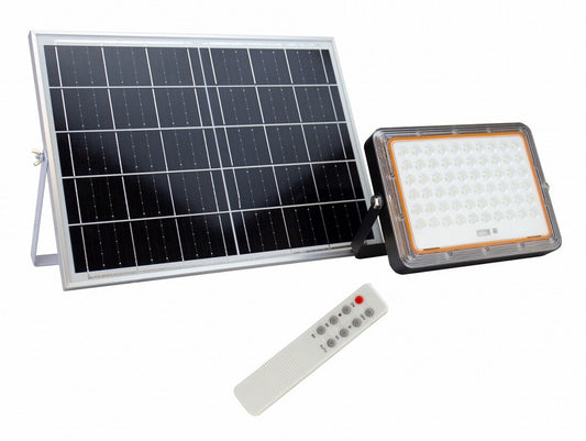 SLI029064CW PROYECTOR SOLAR 200W 6000K IP65 CON PANEL SOLAR SPECTRUM