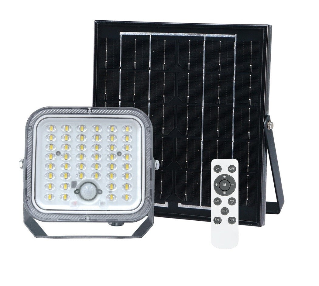 202615021 SOLARPROJEKTOR MIT PANEL UND SENSOR 8W 6500K IP65 PAMOL GSC