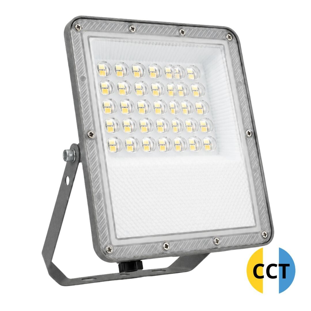 SLI029083CCT_PW PROYECTOR LED GRIS 30W CCT IP65 SPECTRUM