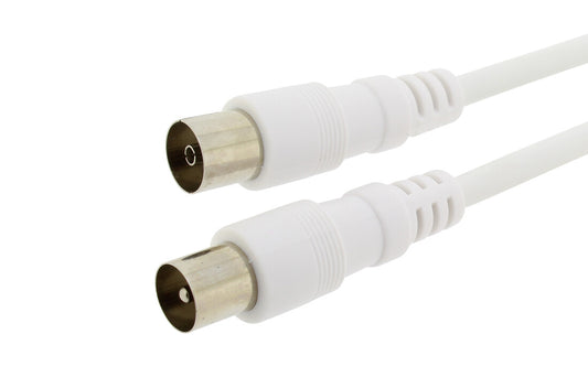 2600912 2,5m PROLONGACION COAXIAL BLANCO GSC