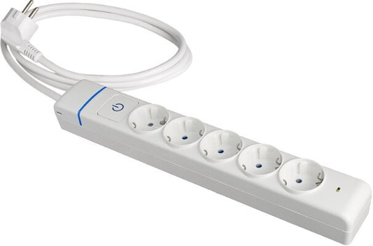 51ILS BASE MULTIPLE 5T C/CABLE C/INTER 1,5mts PROTECC SOBRETENSION ION SOLERA