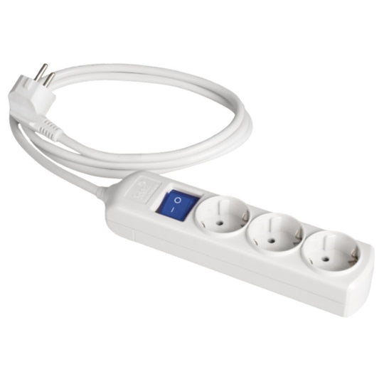 8033IL MULTIPLE SOCKET 3-WAY 3m CABLE WITH SWITCH 8000 SERIES SOLERA