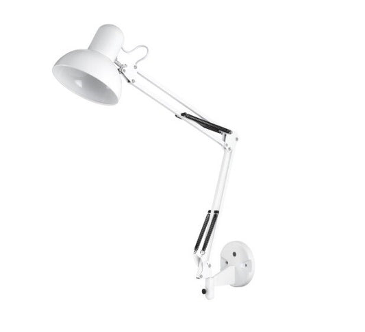 204200055 FLEXO DE PARED BLANCO 1xE27 SAMASSI GSC