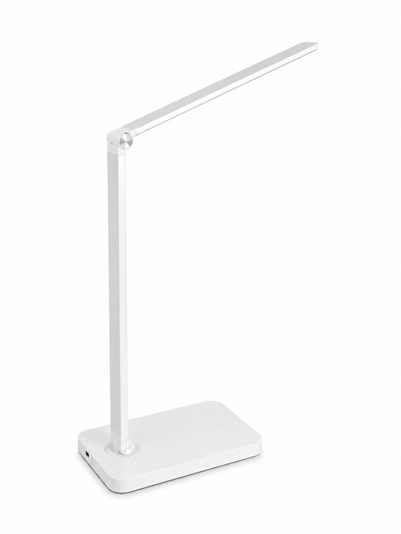 1950024-BL FLEXO SOBREMESA LED 6,5W CCT REGULABLE CON CARGADOR INALAMBRICO BLANCO F-BRIGHT