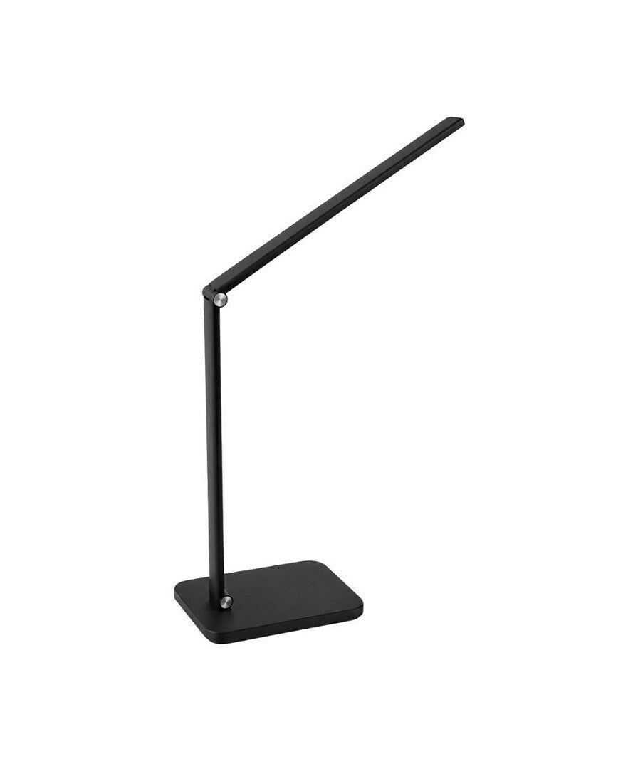 1950024-N FLEXO SOBREMESA LED 6,5W CCT REGULABLE CON CARGADOR INALAMBRICO NEGRO F-BRIGHT