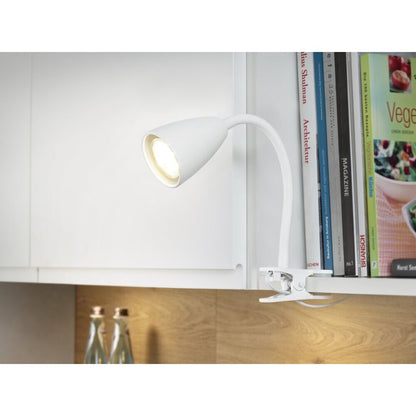 202620131 FLEXO DE PINZA WANDA 1xGU10 BLANCO TRIO