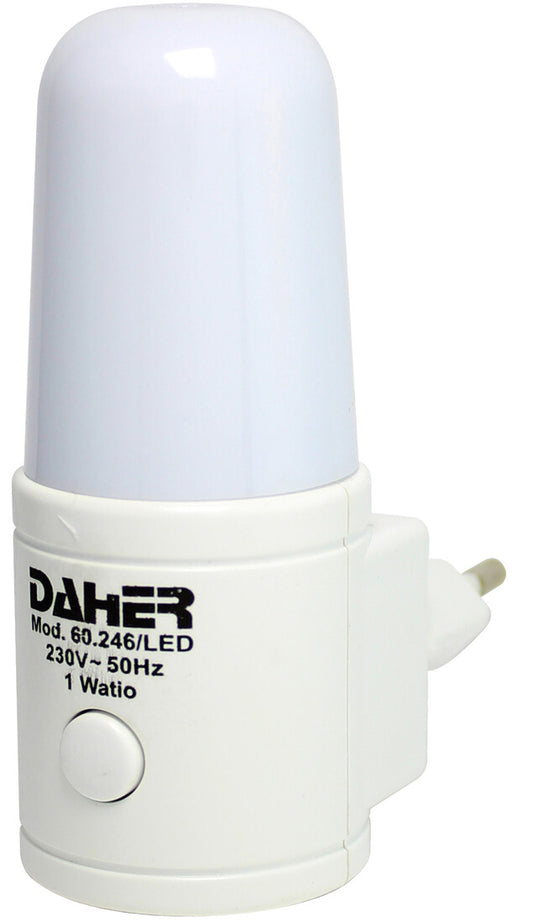 60.246/LED/AZ  LUZ NOCHE 5 LEDS 1 W LUZ AZUL