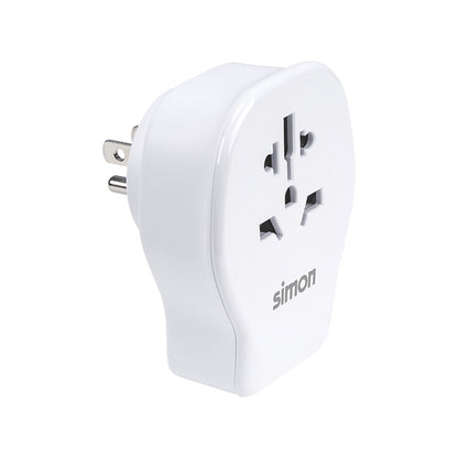 CL410104 ADAPTADOR UNIVERSAL DE VIAJE PARA US USB A+2 USB C 20W SIMON