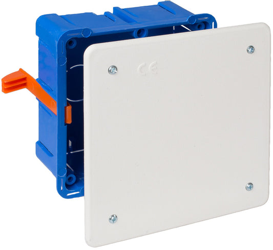 5362GW CAJA P/TABIQUE HUECO C/BRIDAS 107x107x45mm