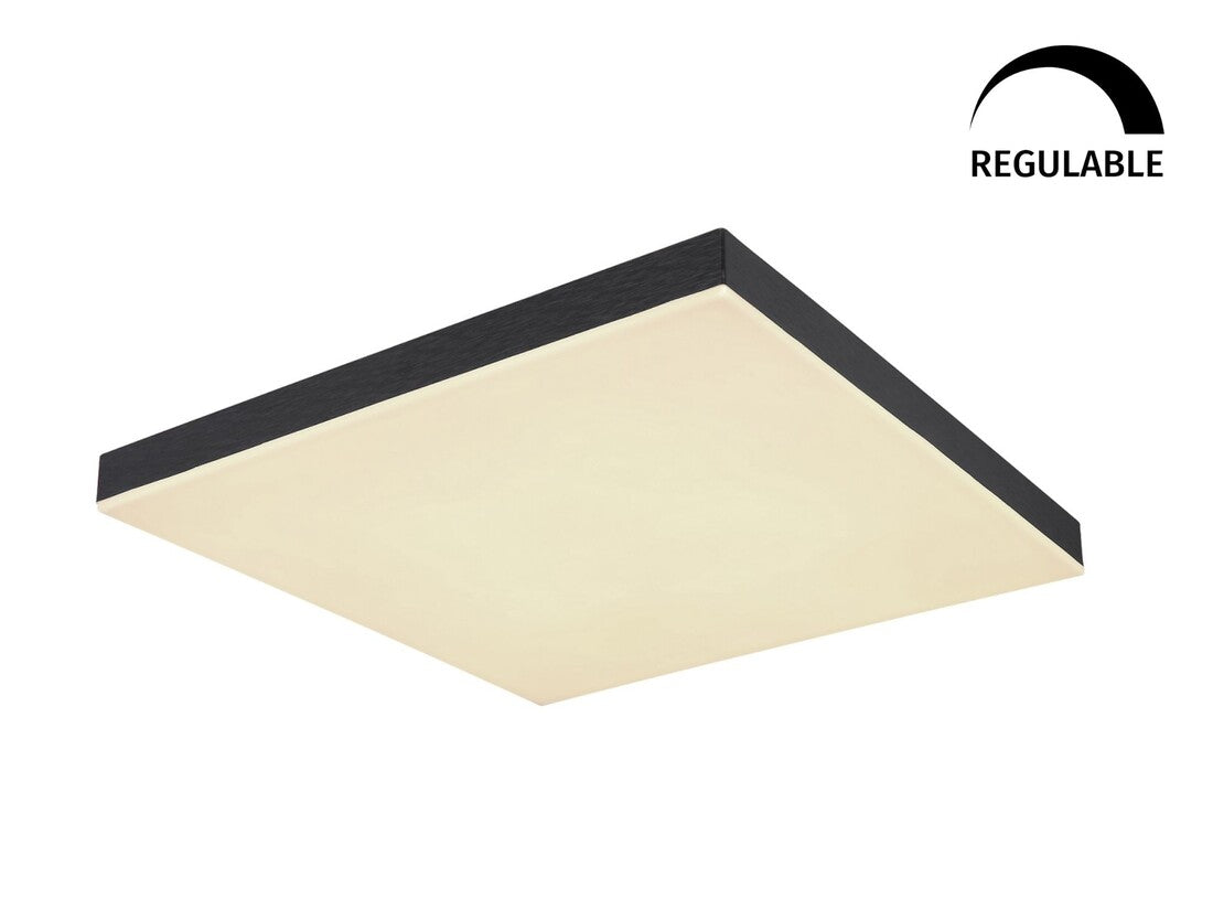 41594D2 PANEL LED 24W 230V 2860Lm CCT 450x450x65mm MARRON DORO GLOBO