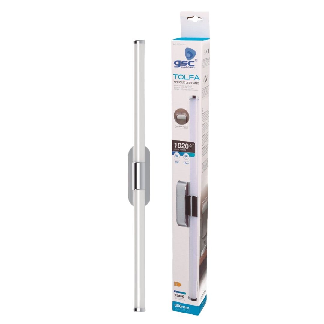 203800095 APLIQUE LED BAÑO 8W 6500K IP44 TOLFA GSC