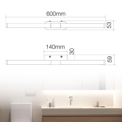 203800095 APLIQUE LED BAÑO 8W 6500K IP44 TOLFA GSC