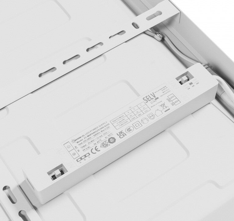 SLI031059CCT_PW PANEL LED SUPERFICIE BLANCO 24/35/40W CCT IP20 SPECTRUM