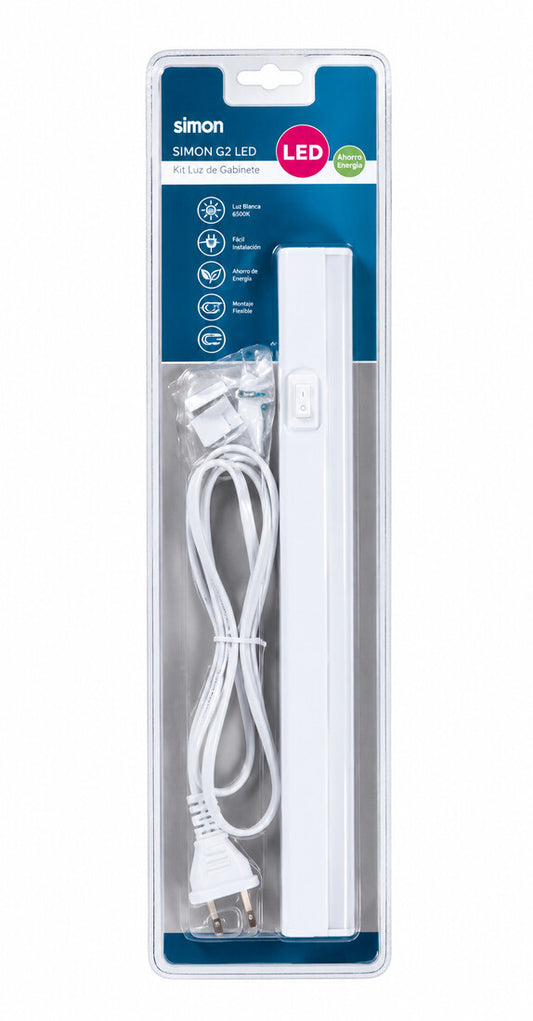 IL230009 REGLETA LED BAJO MUEBLE 6,4W 6000K 343mm SIMON