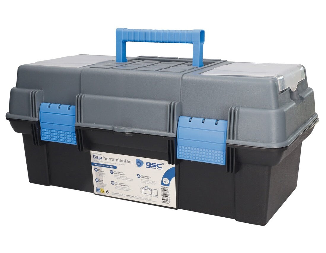 502080001 CAJA DE HERRAMIENTAS 18L 488x245x215mm GSC