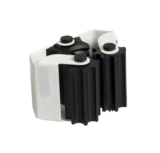 E1001B BL BESENHALTER SELBSTKLEBEND ODER ZUM SCHRAUBEN KOPPELS