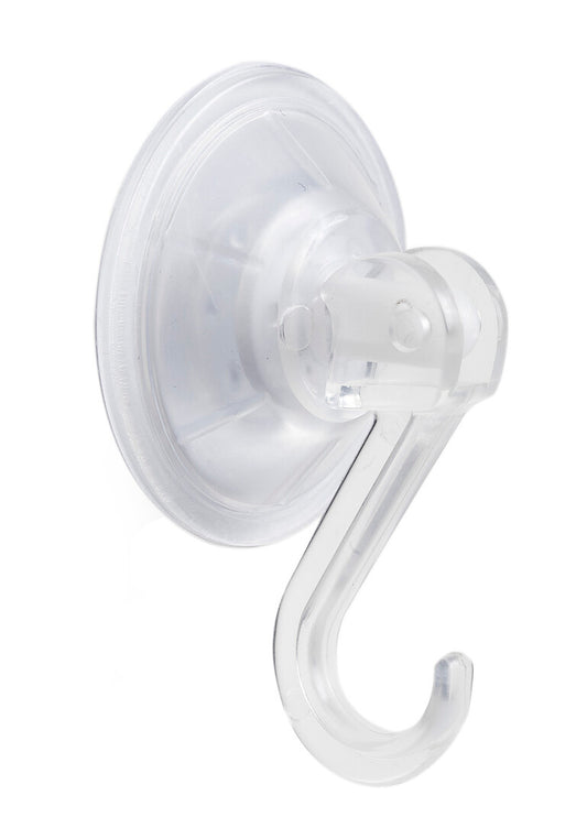 P1004T BL 2ud COLGADOR ARTICULADO C/VENTOSA ø45mm