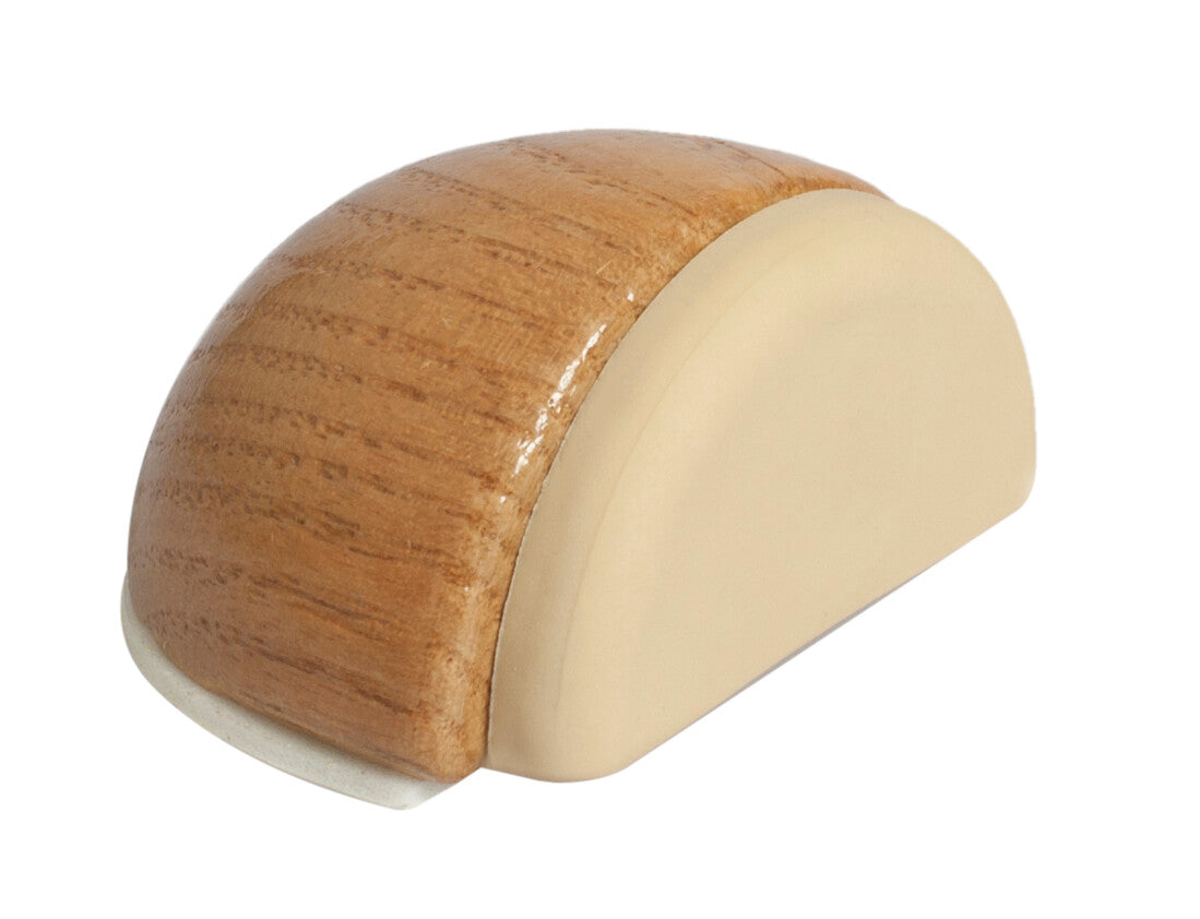 T1002P BL TOPE MADERA MEDIA LUNA ADHESIVO O TORNIL