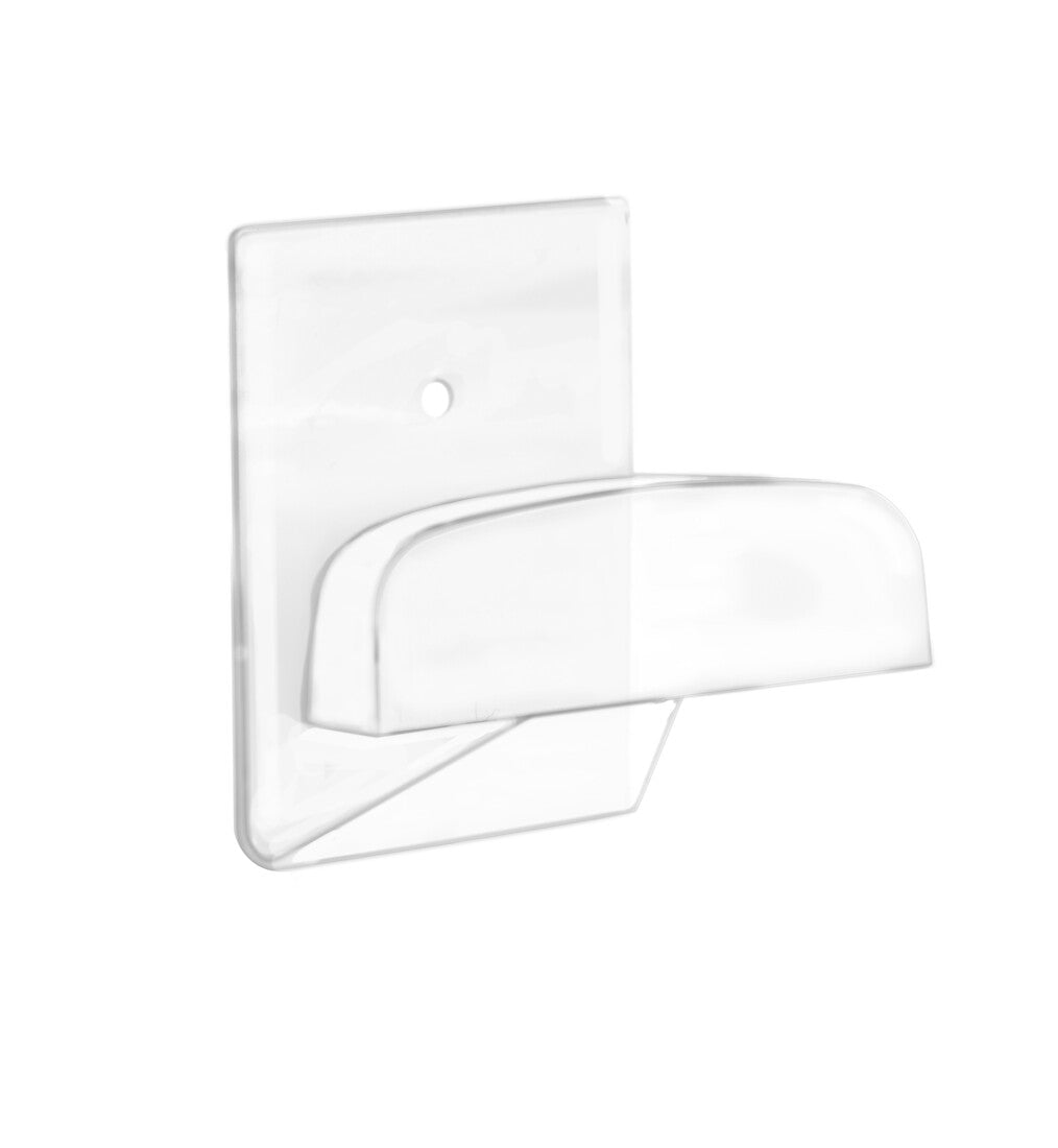 P3003T PERCHA GRANDE ADHESIVA TRANSPARENTE