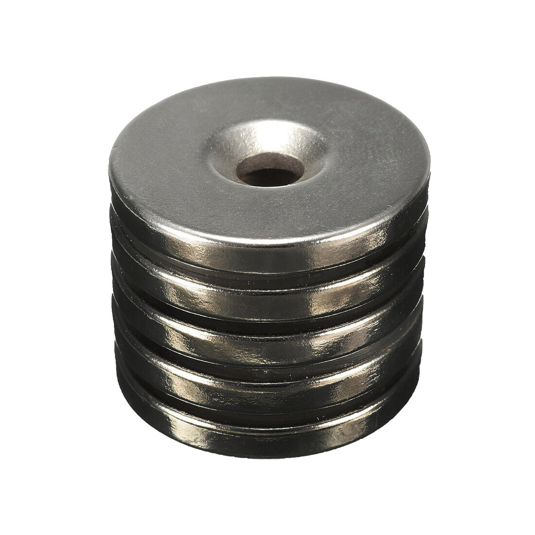 I1005I TUBO 10ud IMAN DISCO NEODIMIO C/AGUJERO ø18