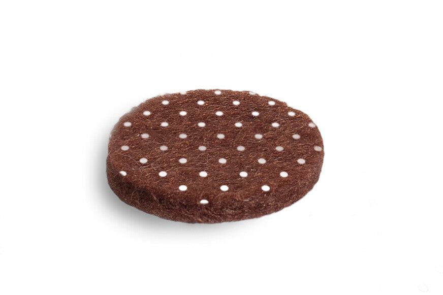 F1012M BL 12ud FIELTRO REDONDO ANTIDESLIZANT ø20mm