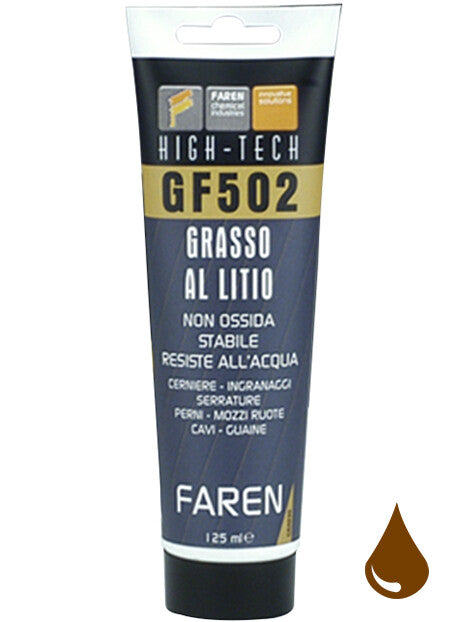 1GD125 125ml TUBO GRASA LUBRICANTE DE LITIO GF502