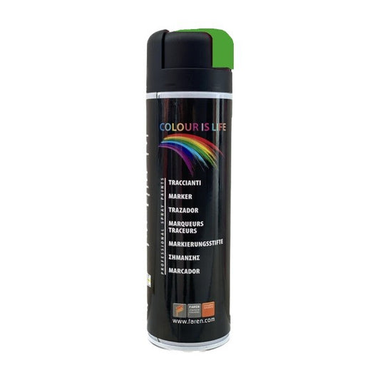 8VE500 SPRAY PINTURA VERDE FLUORESCENTE 500ml
