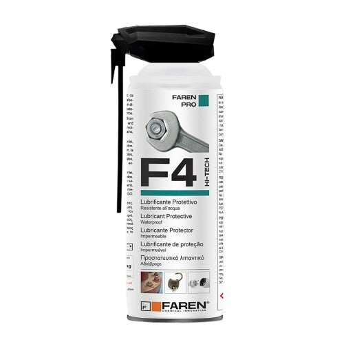 400ml LUBRICANTE AFLOJATODO MULTIUSOS F4 C/DIFUSOR