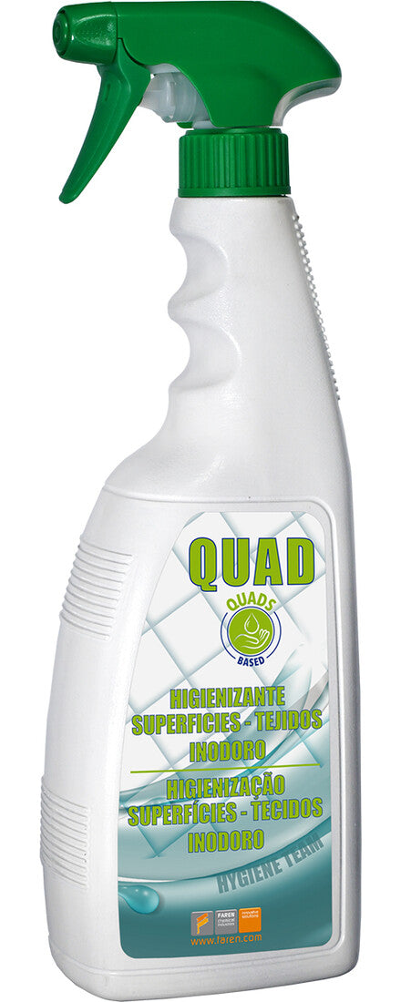 2MD750SPPT 750ml LIMPIADOR HIGIENIZANTE SALES D/AMONIO QUAD