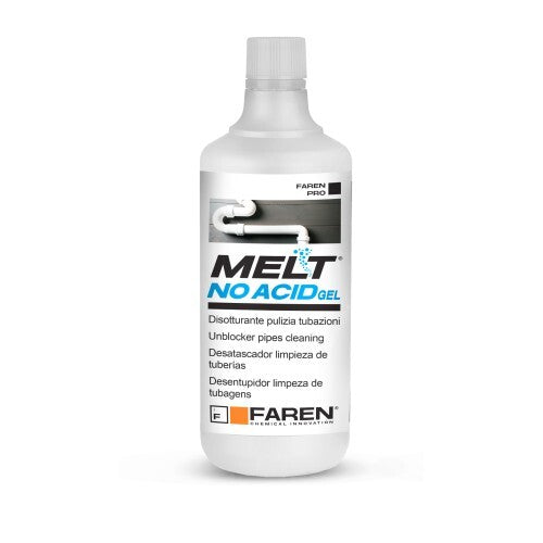 3MB001SPPT 1L ABFLUSSREINIGER MELT GEL LIGHT (OHNE SCHWEFELSÄURE)
