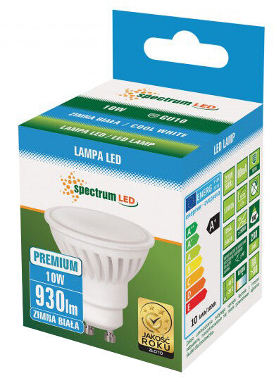 WOJ14310 LED-DICROIC-LAMPE GU10 10W KERAMIK 6500K