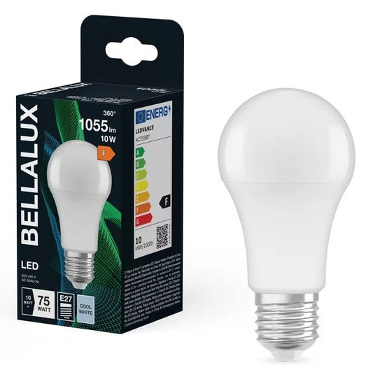 128125 LAMPARA STANDARD LED 10W E27 4000K BELLALUX