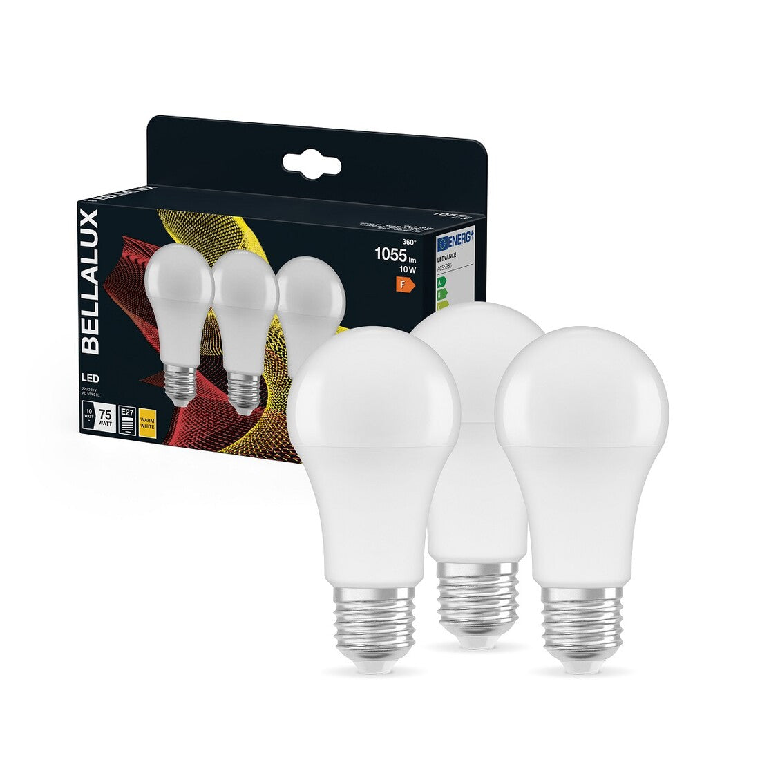 595545 3u LAMPARA STANDARD LED E27 10W 2700K BELLALUX