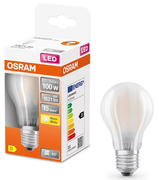 124660 STANDARD FIL LED MATT 11W 2700K LAMPE