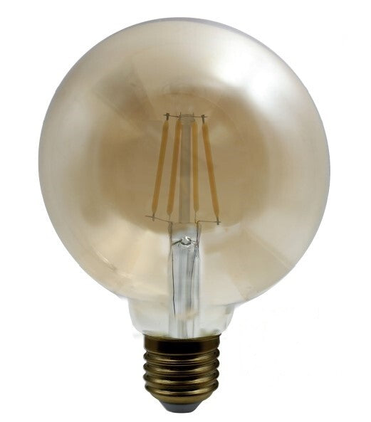 121163 BOMBILLA LED GLOBO GOLDEN G95 E27 12W 3000K  B&B