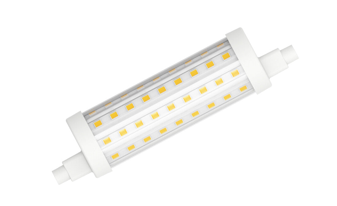 120823 LAMPARA LINEAL LED R7S 14W 2100lm 118mm 3000K B&B