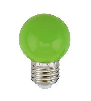 200605008 SPHERICAL LED LAMP 1W E27 GREEN GSC