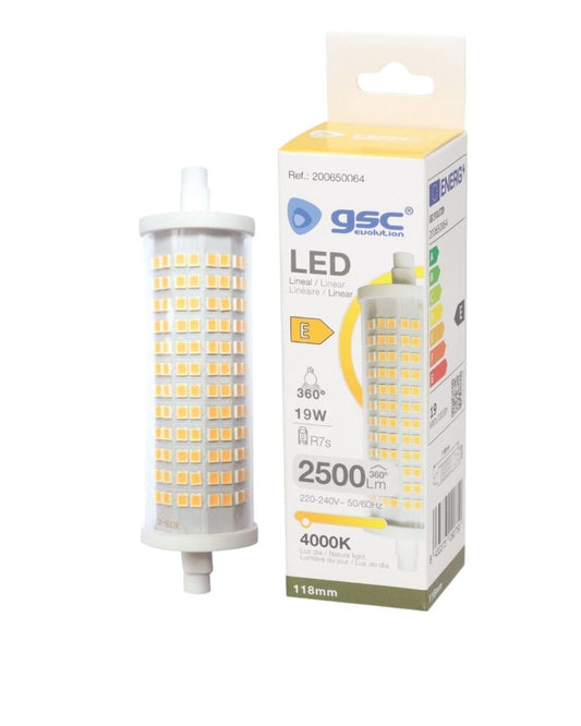 200650064 LINEAR LED LAMP R7s 19W 4000K 118mm GSC