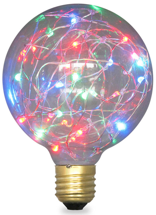 2004843 LED-GLOBUSLAMPE STARLIGHT 2W E27 RGB G95