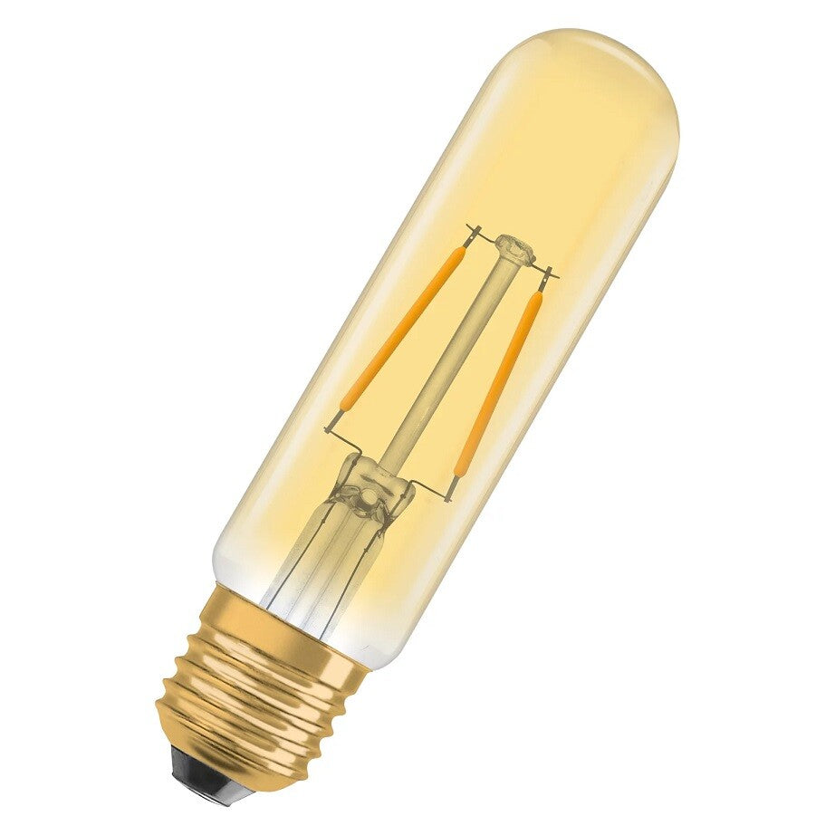 091858 LAMPARA TUBULAR FIL LED E27 2,5W 2000K OSRAM