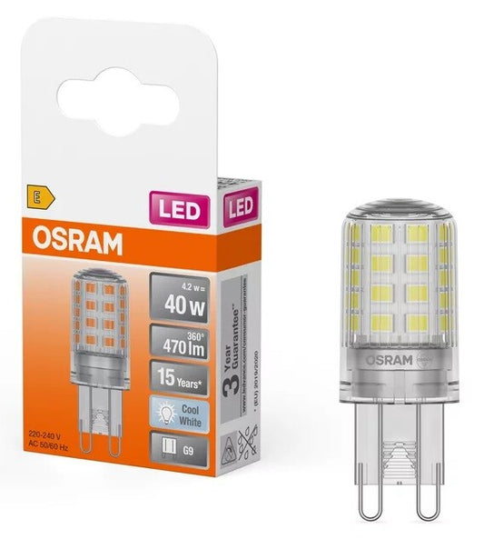 432420 LAMPARA LED G9 4,2W 4000K OSRAM